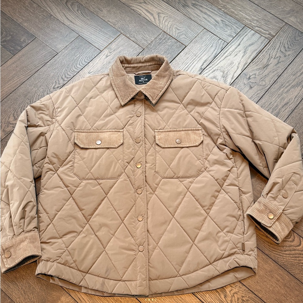 Set Active quilted jacket XS